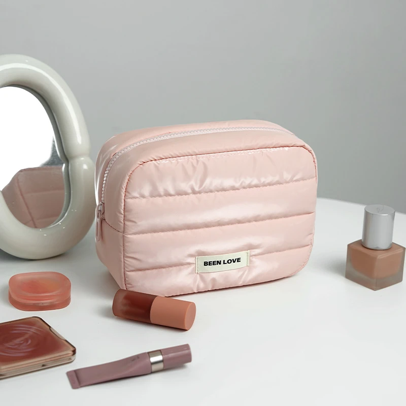 Factory Custom Logo Women PVC Makeup Cosmetic Pouch